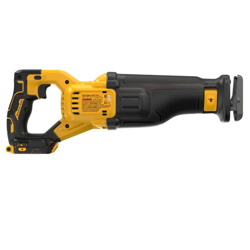 Sierra de sable inalámbrica DEWALT 20 volts XR (solo la herramienta) - DCS384B