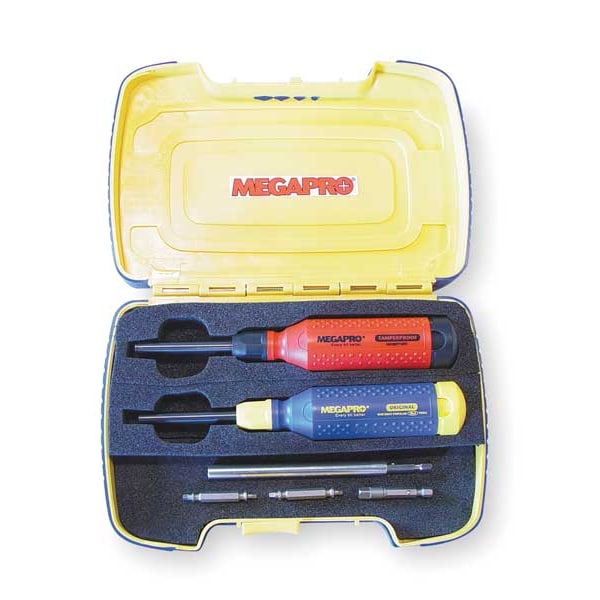 Megapro Hex, Phillips, Robertson Square Recess, Slotted, Spanner, Torx(R), Tamper Proof Torx(R) Bit - NASTPDK2