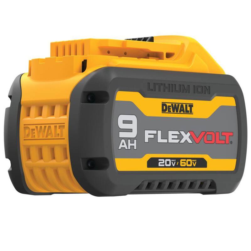 SIERRA DE GUSANO INALÁMBRICA ESTILO DRIVER DE DEWALT FLEXVOLT 60V MAX DE 7-1/4 pulgadas con kit de batería de 9.0Ah - DCS577X1