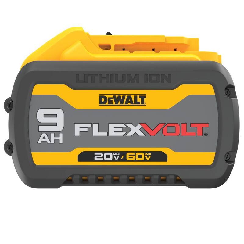 SIERRA DE GUSANO INALÁMBRICA ESTILO DRIVER DE DEWALT FLEXVOLT 60V MAX DE 7-1/4 pulgadas con kit de batería de 9.0Ah - DCS577X1