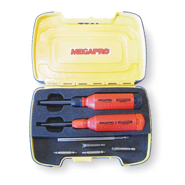 Megapro Hex, Spanner, Torq Set, Torx(R) Plus, Tamper Resistant Torx(R), Tri Wing Bit 8 1/2 in - TP-TP2DK3