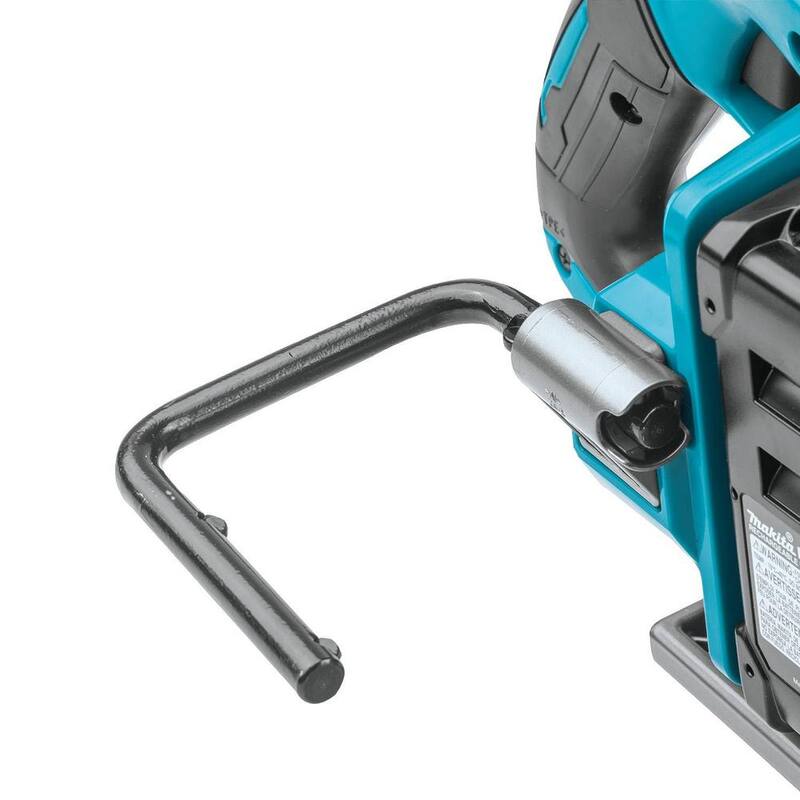 Sierra circular Makita 40V Max XGT inalámbrica sin escobillas de mango trasero de 10-1/4 in. con kit AWS Capable (4.0Ah) - GSR02M1