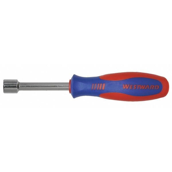 Westward Nut Driver, Metric, Hollow Round, 12.0mm - 401K80