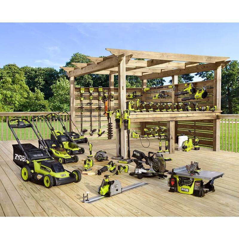 RYOBI ONE+ HP 18V Sierra de mesa portátil y compacta para sitio de trabajo inalámbrica sin escobillas de 8-1/4 pulgadas (Herramienta solamente) - PBLTS01B