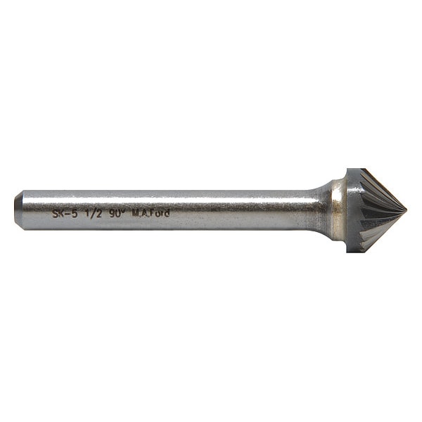 M.A. Ford Bur, Carbide, 20 Flute, 1/4" Shank dia. - 29705000