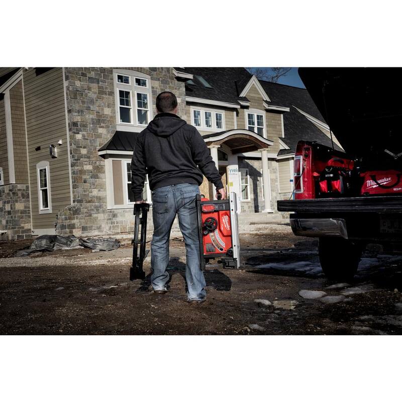 Sierra de mesa Milwaukee M18 FUEL ONE-KEY de 18 voltios de iones de litio sin escobillas inalámbrica de 8-1/4 pulgadas con soporte para sierra de mesa (herramienta solamente) - 2736-20-48-08-0561