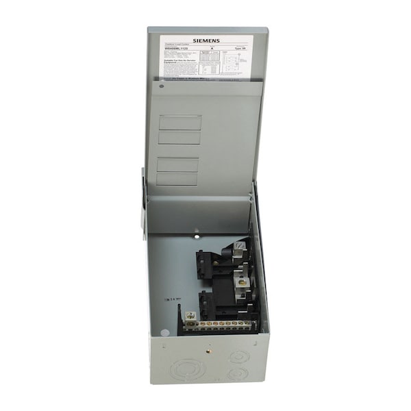 Siemens Load Center, W0, 4 Spaces, 125A, Main Lug, 1 Phase - W0408ML1125U
