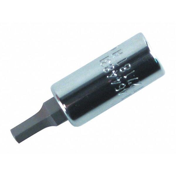 Wiha 9/64In. X 38Mm, 1/4In. Square Drive Sock - 71378