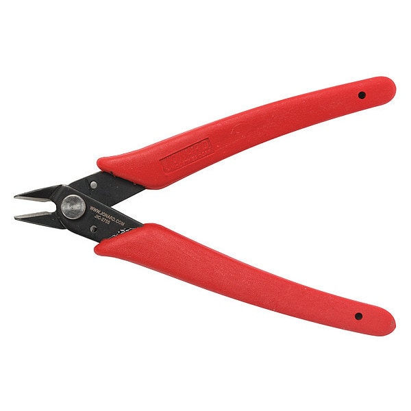 Jonard Tools 5 in Diagonal Cutting Plier Flush Cut Oval Nose Uninsulated - JIC-2755