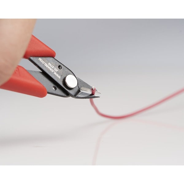 Jonard Tools 5 in Diagonal Cutting Plier Flush Cut Oval Nose Uninsulated - JIC-2755