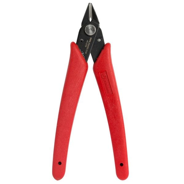 Jonard Tools 5 in Diagonal Cutting Plier Flush Cut Oval Nose Uninsulated - JIC-2755