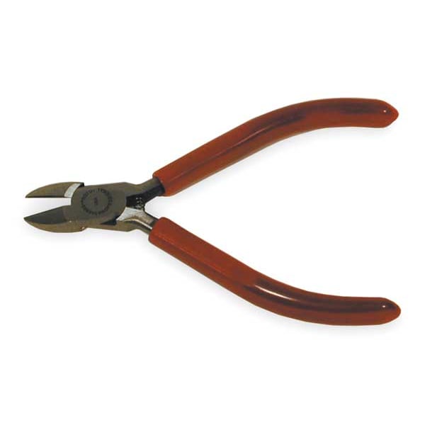 Proto 4 5/8 in Diagonal Cutting Plier Flush Cut Oval Nose Uninsulated - J285BSG