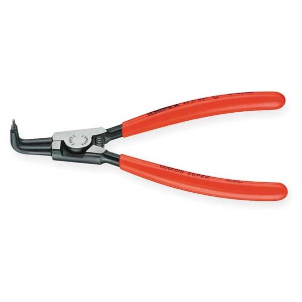 Knipex Retaining Ring Pliers, 0.093In Tip, 90 Deg - 46 21 A31 SBA
