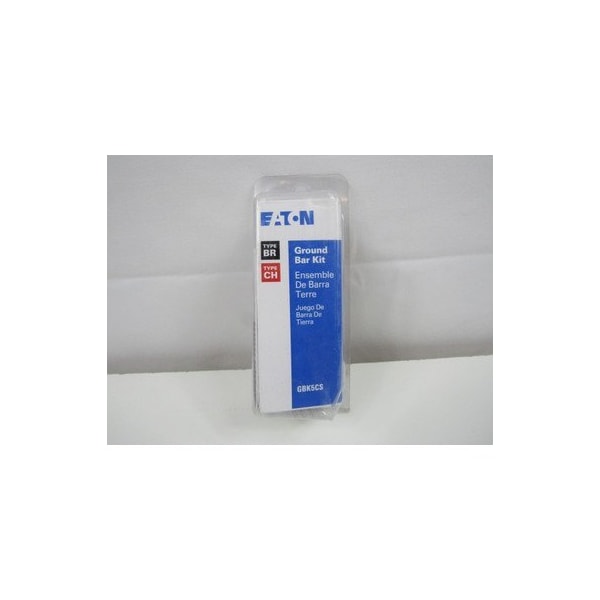 Eaton Cutler-Hammer CH LOADCENTER AND BREAKER ACCESSORIES - 5 TERMINAL GROUND BAR CLAMSHELL, CL - GBK5CS