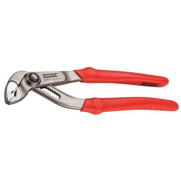Proto 10 in V-Jaw Lock Joint Pliers Serrated, PVC Grip - J260MG