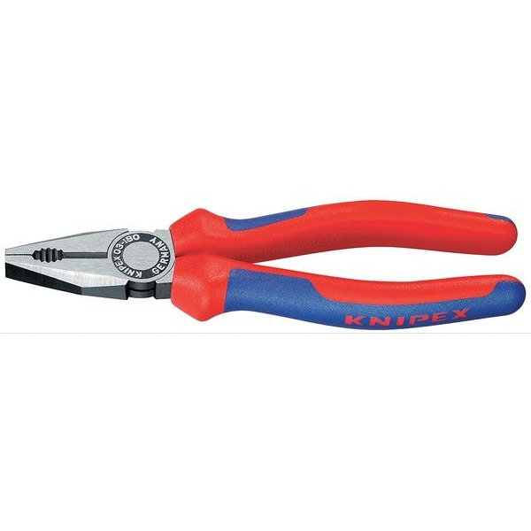 Knipex 8 in Linemans Plier, Steel - 03 02 200