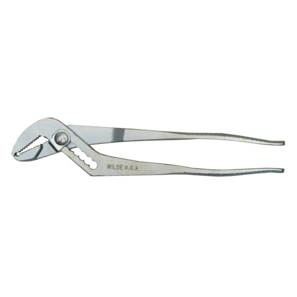 Wilde 11" WATER PUMP SLIP JOINT PLIERS-KNURLED-ZINC-BULK - 11S.Z/BB