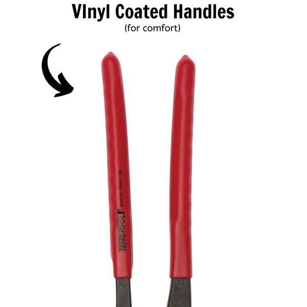 Teng Tools 10" Vinyl Grip Quick Set Water Pump Pliers-  MB481-10Q - MB481-10Q