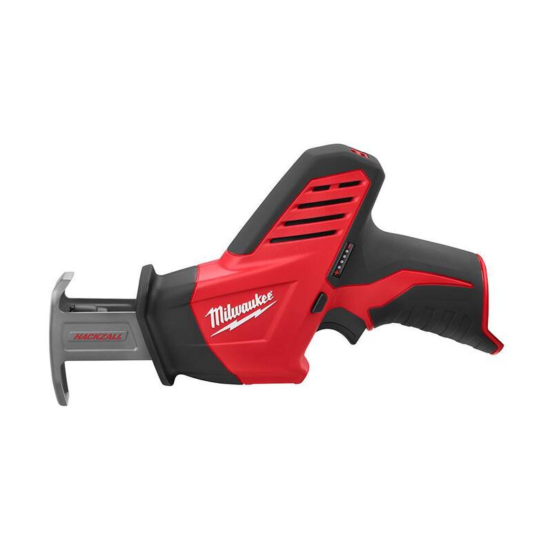 Sierra reciproca inalámbrica Milwaukee M12 12V Lithium-Ion HACKZALL (Herramienta solamente) - 2420-20
