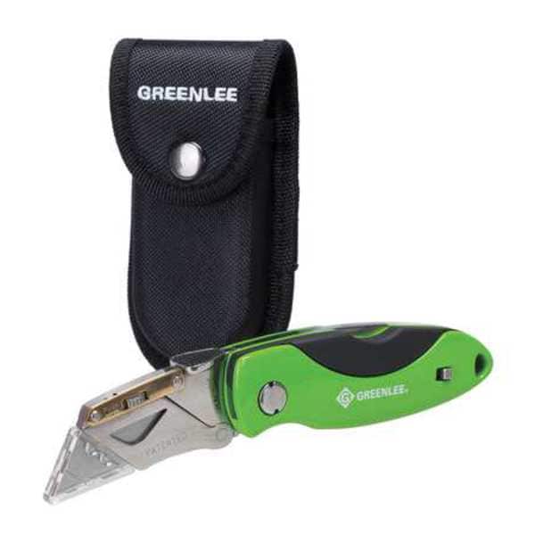 Greenlee Folding Utility Knife Utility, 7 1/2 in L - 0652-23