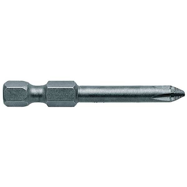 Apex Tool Group Power Bit, SAE, 1/4", Hex Power Drive, PK5 - 493-ACR3X-5PK