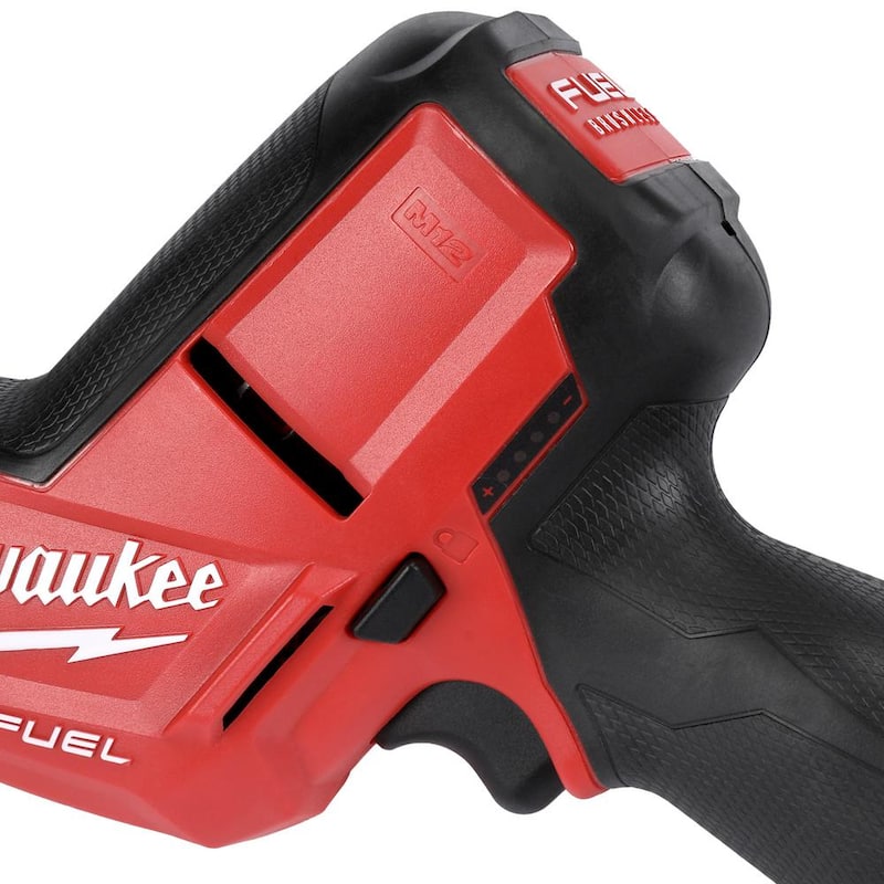 Milwaukee M12 FUEL 12V Sierra recíproca inalámbrica sin escobillas de iones de litio HACKZALL (Herramienta solamente) - 2520-20