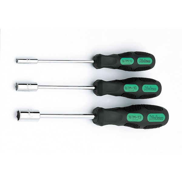 Ko-Ken Socket Driver 8mm 6 Point 235mm - 167M-8