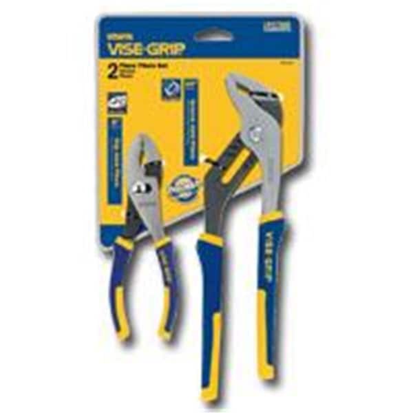 Irwin Vise Grip VGP2078701 2 Pc. ProPliers Set - 6 Inch Slip Joint & 10 Inch Groove Joint - 38548040738