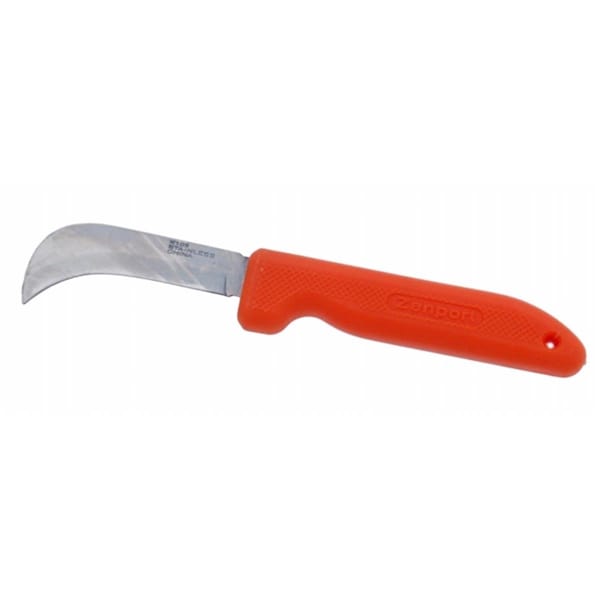 Gardencare Harvest Utility Knife 3 in Straight Stainless Steel Orange Handle - GA146669