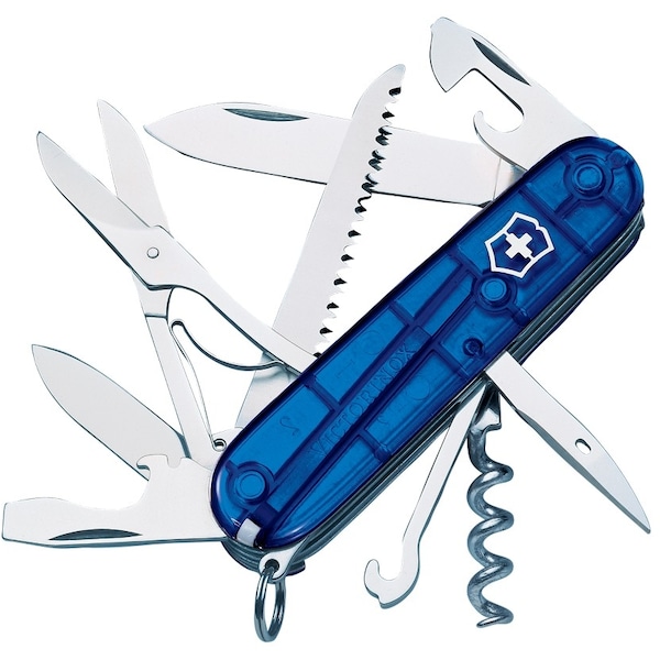 Swiss Army Brands 2024 Victorinox 53206 Huntsman Sapphire 91Mm - VIC-1.3713.T2-033-X1