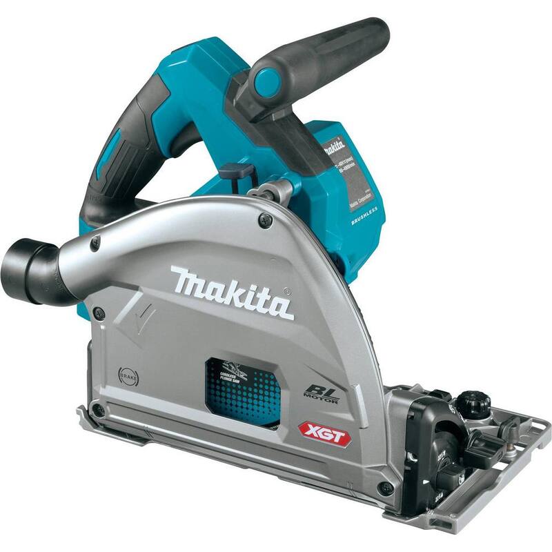 Sierra circular sumergible inalámbrica sin escobillas de 6-1/2 pulgadas con batería de iones de litio Makita 40V máx XGT, kit capaz de AWS (4.0 Ah) - GPS01M1J