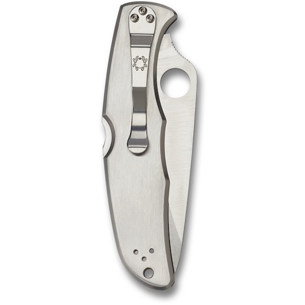 Spyderco 2024 Spyderco Endura 4 Stainless Plain - SPY-C10P