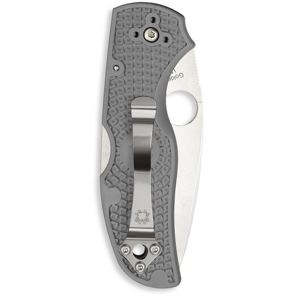 Spyderco 2024 Spyderco Native 5 Lightweight Gray Maxamet Plain - SPY-C41PGY5