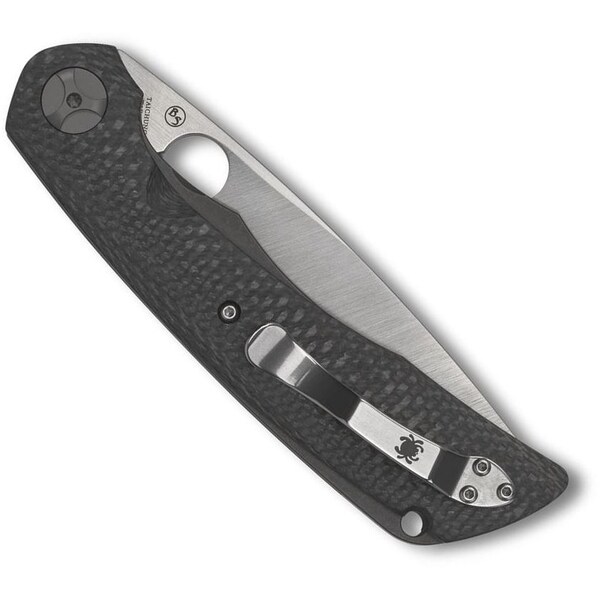 Spyderco 2023N Spyderco Reveal 13 Subvert Carbon Fiber Cpm 20Cv, Sprint Run, Plain Edge - SPY-C239CFP
