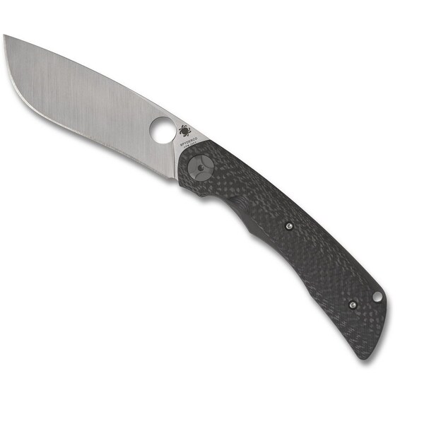 Spyderco 2023N Spyderco Reveal 13 Subvert Carbon Fiber Cpm 20Cv, Sprint Run, Plain Edge - SPY-C239CFP