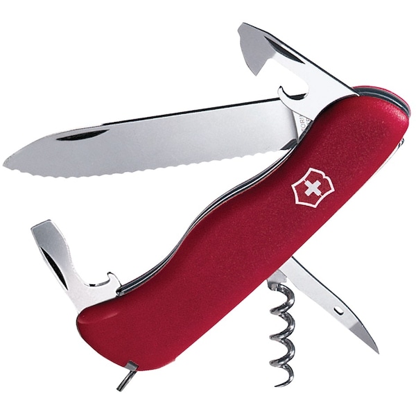 Swiss Army Brands 2024 Victorinox Picknicker Red 111Mm Old Number 53652 - VIC-0.8353