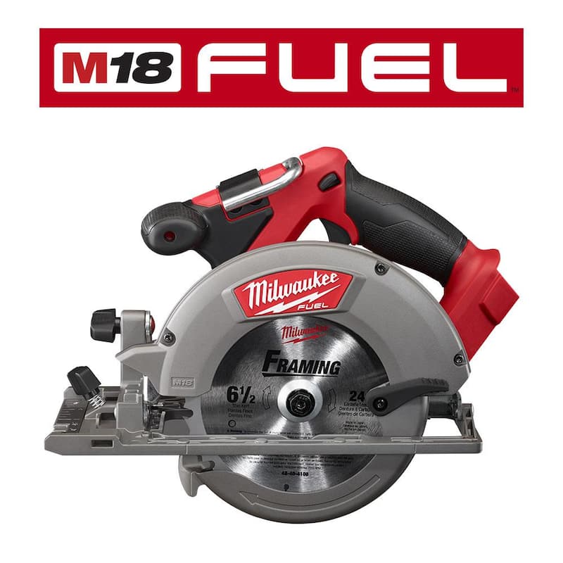 Sierra circular inalámbrica sin escobillas Milwaukee M18 FUEL de 18V de 6-1/2 pulgadas de iones de litio (herramienta solamente) - 2730-20