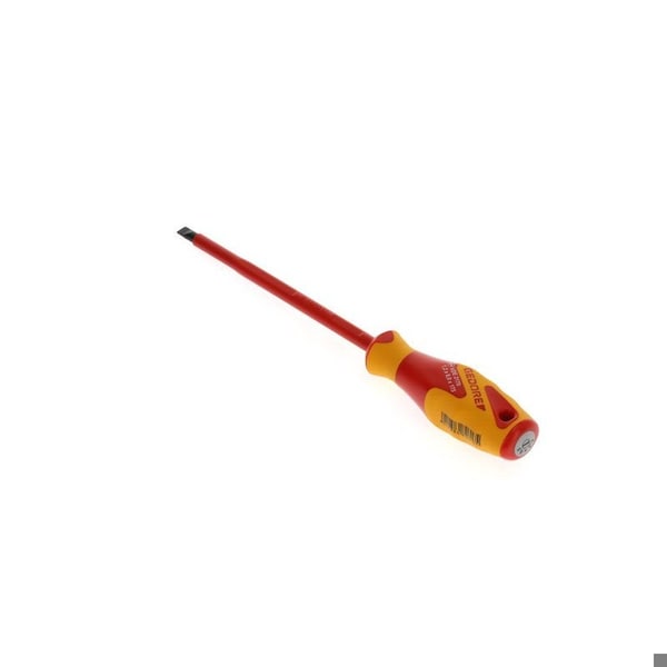 Gedore Insulated Screwdriver, Slotted, 8mm Slotted 8mm x 1.2mm - VDE 2170 8
