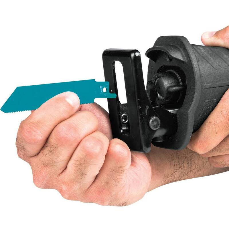 Sierra recíproca inalámbrica sin escobillas de ion de litio subcompacta de velocidad variable Makita 18V LXT (herramienta solamente) - XRJ07ZB