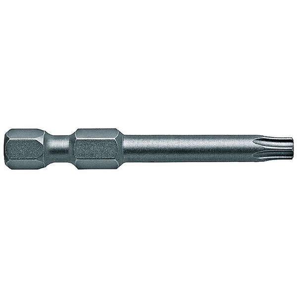 Apex Tool Group Power Bit, SAE, 1/4", Hex Power Drive, PK5 - 49-A-TX-25-5PK