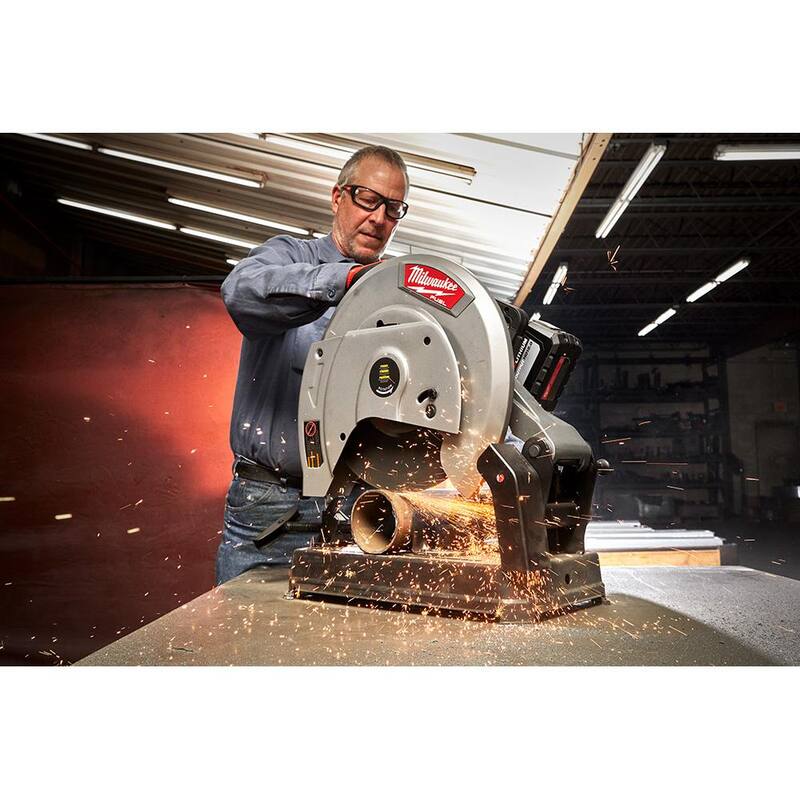 Milwaukee M18 FUEL 18-Volt Lithium-Ion Brushless Cordless 14 in. Sierra de corte abrasivo sin cable (herramienta solamente) - 2990-20