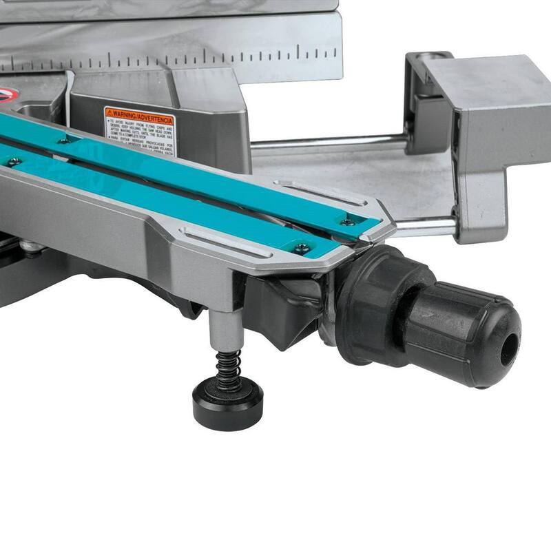 Sierra ingleteadora compuesta deslizante de doble bisel sin escobillas inalámbrica Makita 40V Max XGT de 8-1/2 pulgadas, Capaz de AWS (Herramienta Solo) - GSL02Z