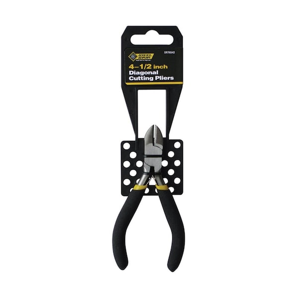 Protectionpro 4.5 in. Carbon Steel Diagonal Cutting Pliers, Multicolor - PR3330748
