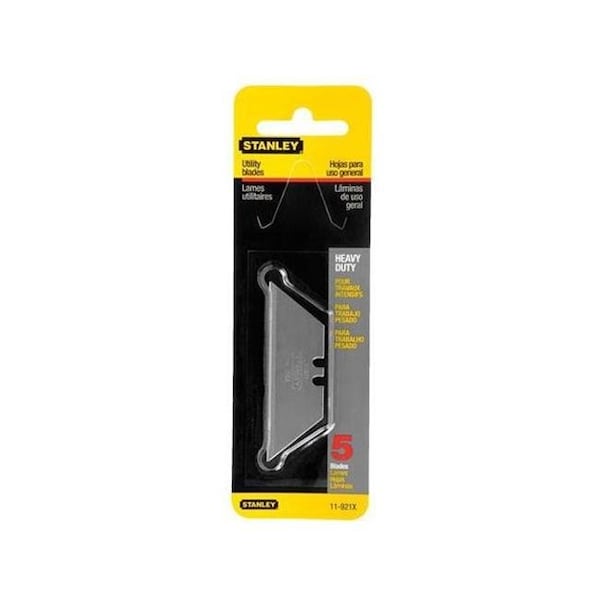 Bostitch Stanley Bostitch. 11921 Heavy-Duty Utility Knife Replacement Blade; 5/Pack - 11921