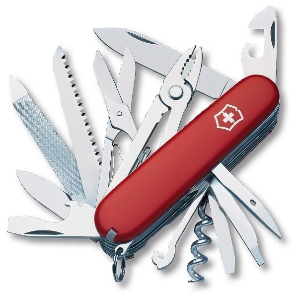 Swiss Army Brands 2024 Victorinox 53722 Handyman Red 91Mm - VIC-1.3773-X2
