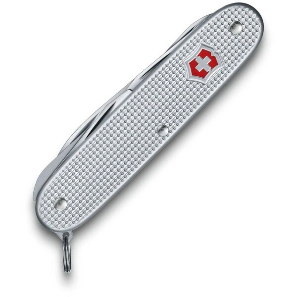 Swiss Army Brands 2024 Victorinox Farmer X Silver Alox, Ribbed 93Mm - VIC-0.8271.26