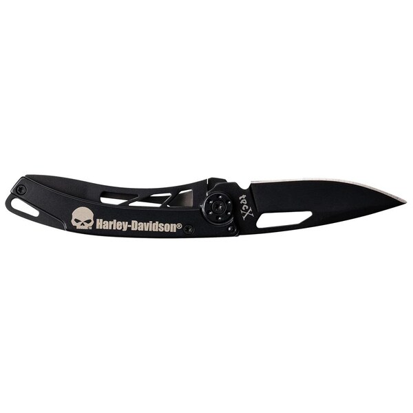 Case Cutlery 2023 Case Tec X Dinero T0063.25Mc Stainless Skeleton Black Hard Coat W/Pocket Clip - CAS-52213