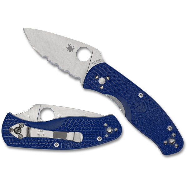 Spyderco 2023 Spyderco Reveal 10, Persistence Lightweight Cpm S35Vn Steel, Combo Edge - SPY-C136PSBL