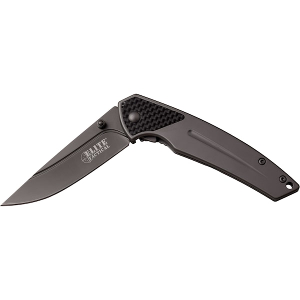 Master Cutlery 2018 Master Assist Fldr, 3.25In Gry Ti Bld, Gry Ti Ss Hndl, W/ Pc - MAS-ET-A1006
