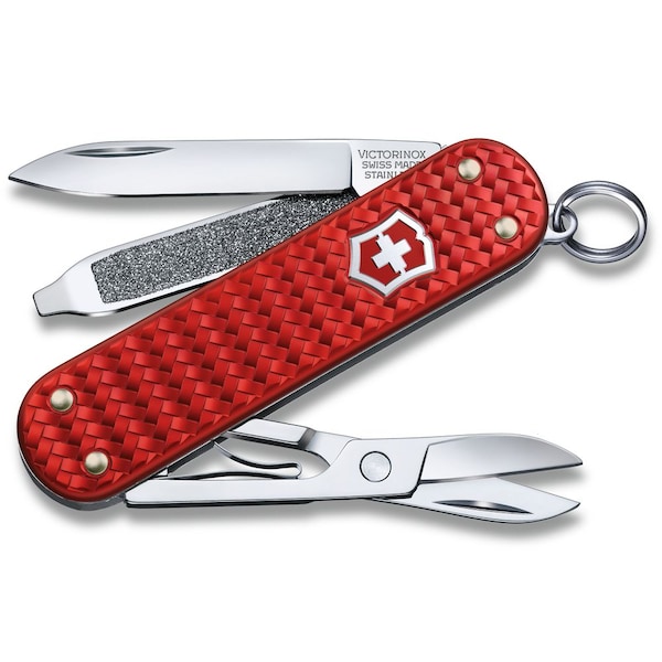 Swiss Army Brands 2024 Victorinox Classic Sd Precious Alox Iconic Red - VIC-0.6221.401G